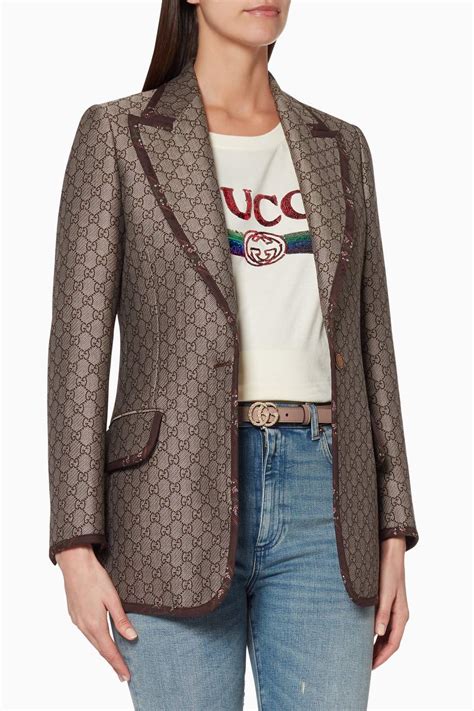 gucci brown jacket|gucci jackets on sale.